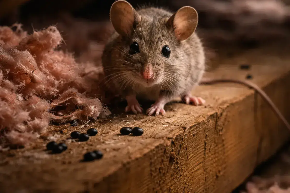 Mice in Attic Removal method applied in Forest Hills, Smyrna GA