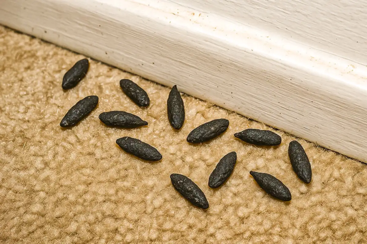 Mouse Droppings Cleanup method applied in Forest Hills, Smyrna GA